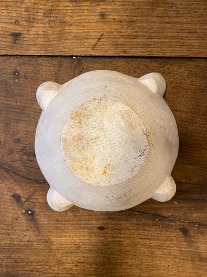 Large Heavy Marble Mortar