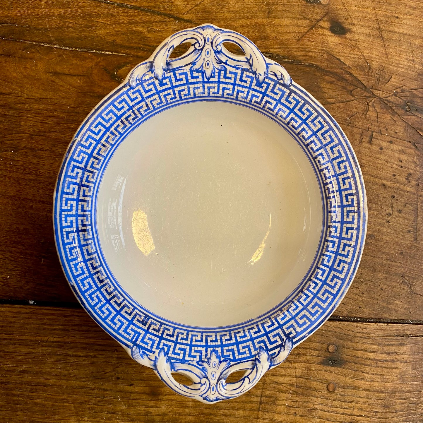 Antique English Ironstone Serving Dish – B.W.M.&C