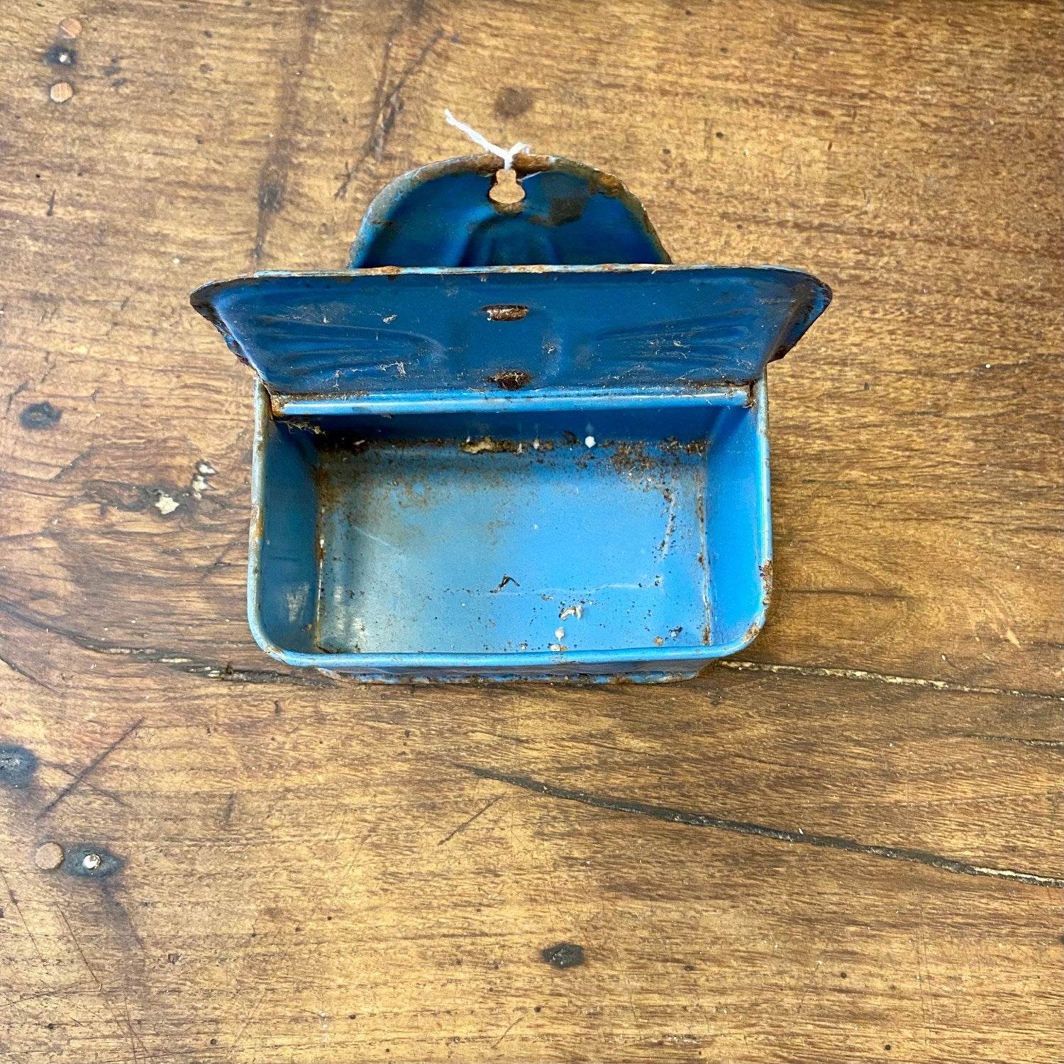 French vintage wall-mounted match holder