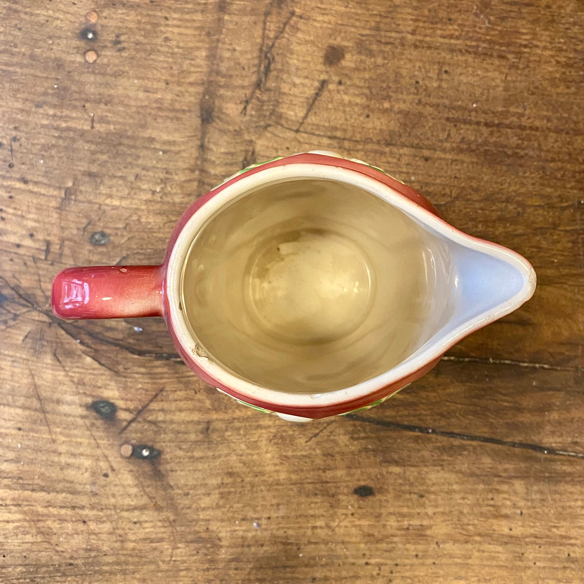 Vintage Bird Relief Pitcher – 17 cm