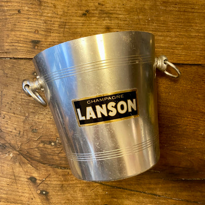Vintage Champagnekylare i Aluminium – Lanson