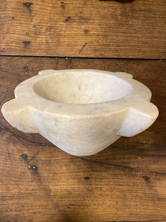 Large Heavy Marble Mortar