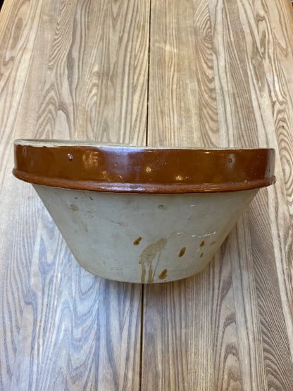 Large Vintage French Mixing Bowl