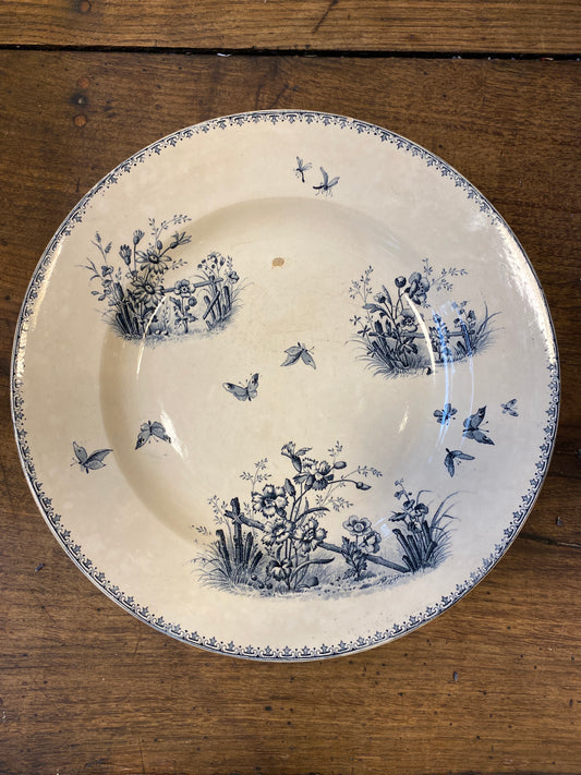 Vintage Sarreguemines & Digoin “Tsarine” Plate