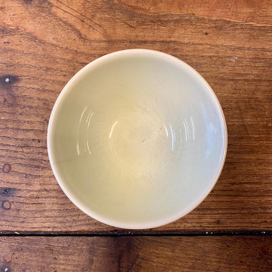 Vintage French Café au Lait Bowl – Pale Green