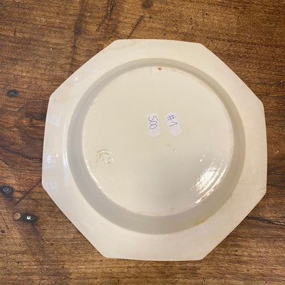 Creil & Montereau Pearled Soup Bowl – Antique French Porcelain