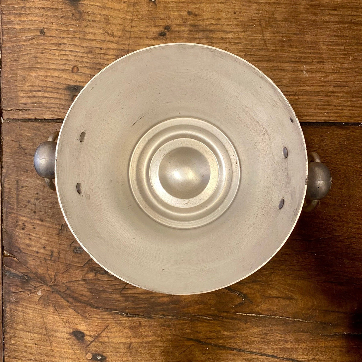 Vintage French Deutz champagne bucket, second view