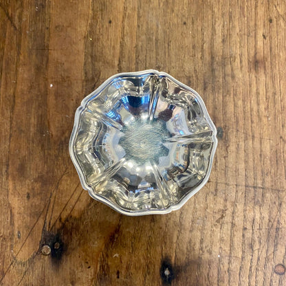 French Vintage Metal Sorbet Coupe – 8.5 cm