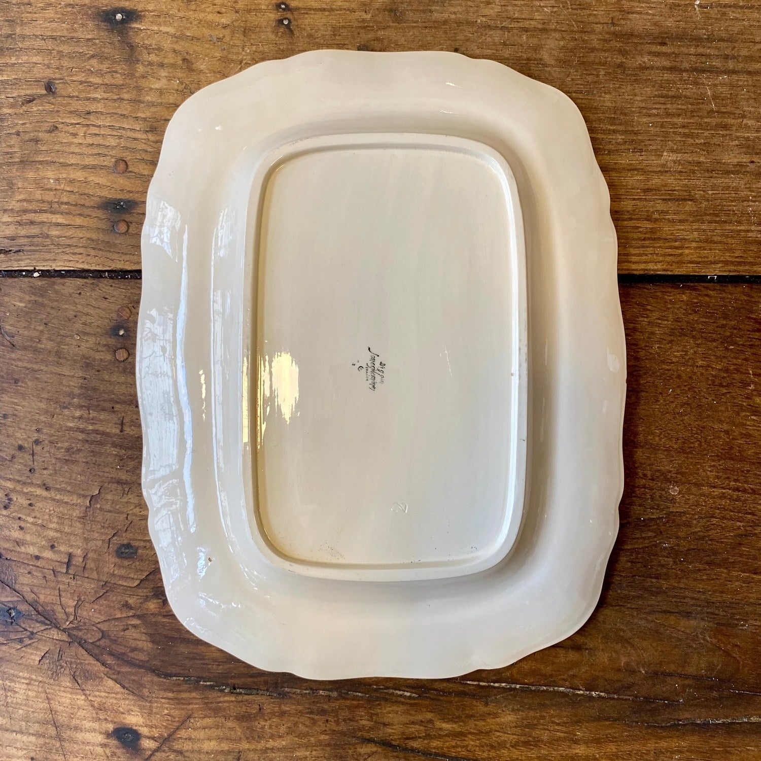 French Vintage Serving Platter – Digoin Sarreguemines