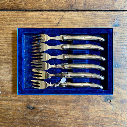 French Laguiole Fish Fork Set – Pradel France – Set of 6