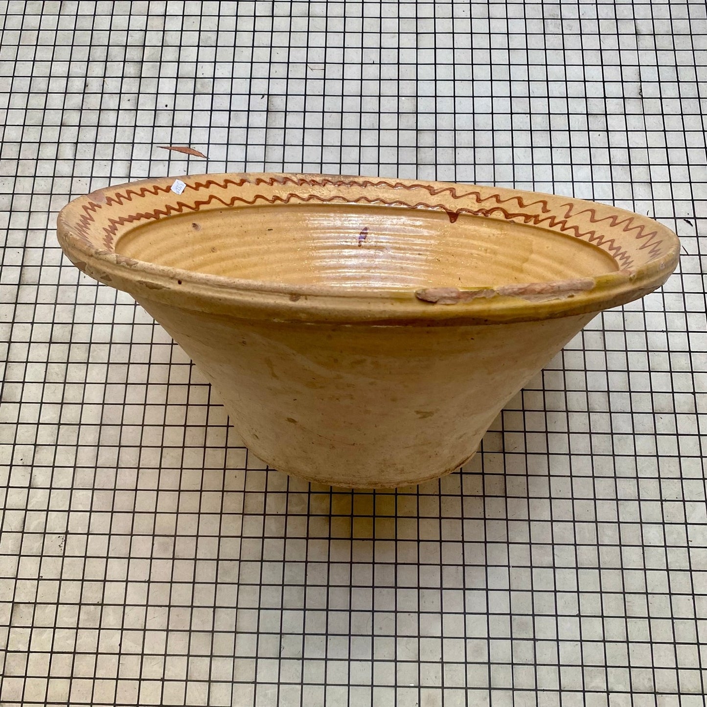 Spanish Terracotta Bowl - Vimtage Pottery