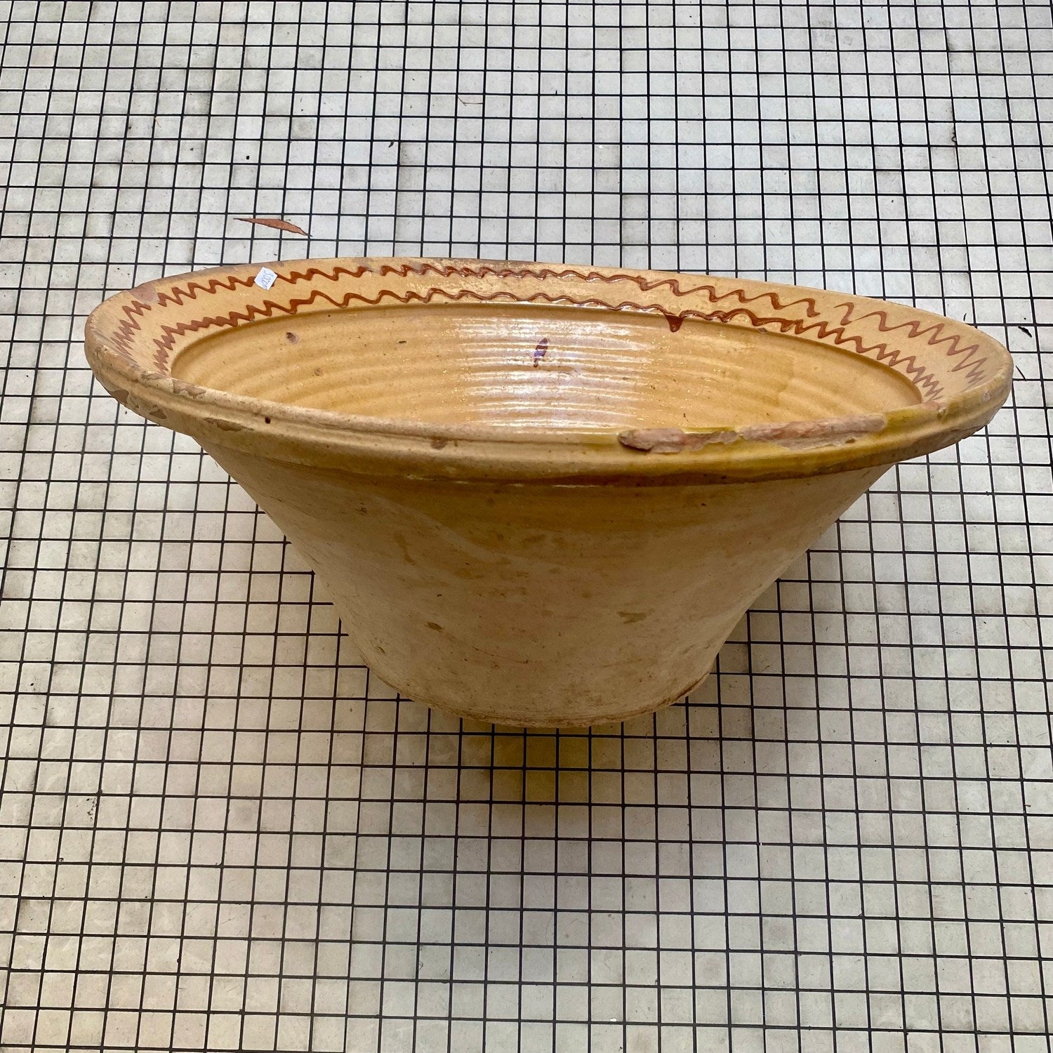 Spanish Terracotta Bowl - Vimtage Pottery