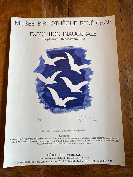 Georges Braque – Musée René Char (1982)