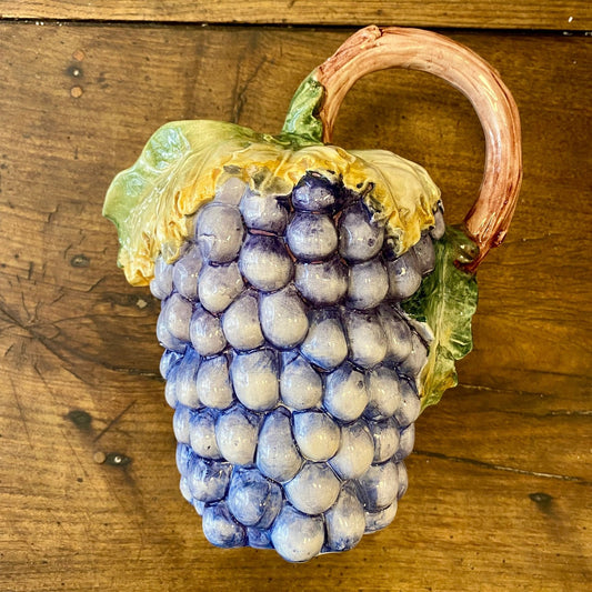 Italian Vintage Grape Jug – Bassano – 25 cm
