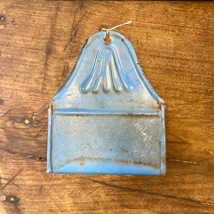 French vintage wall-mounted match holder