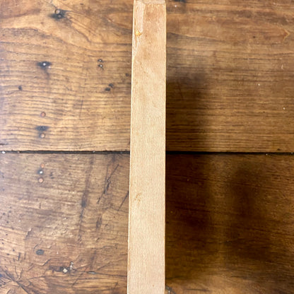 Vintage French Wooden Cutting Board – Rustic Handle
