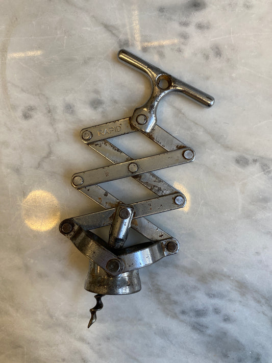 Vintage French “Rapid” Zig Zag Corkscrew