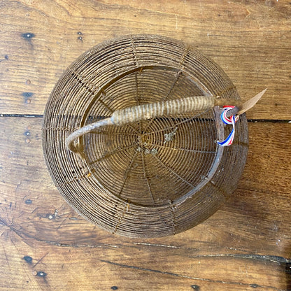 Vintage French Wire Basket