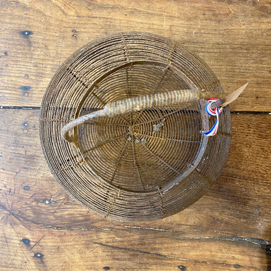 Vintage French Wire Basket