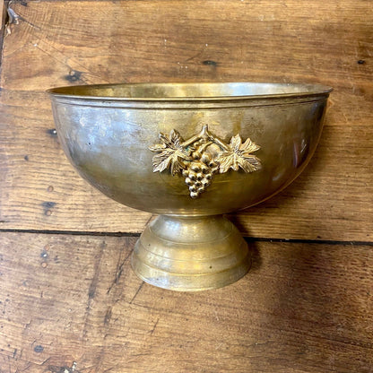 French vintage champagne vasque