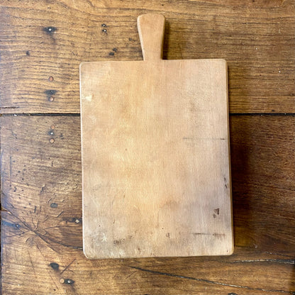 Vintage French Wooden Cutting Board – Extra Thick