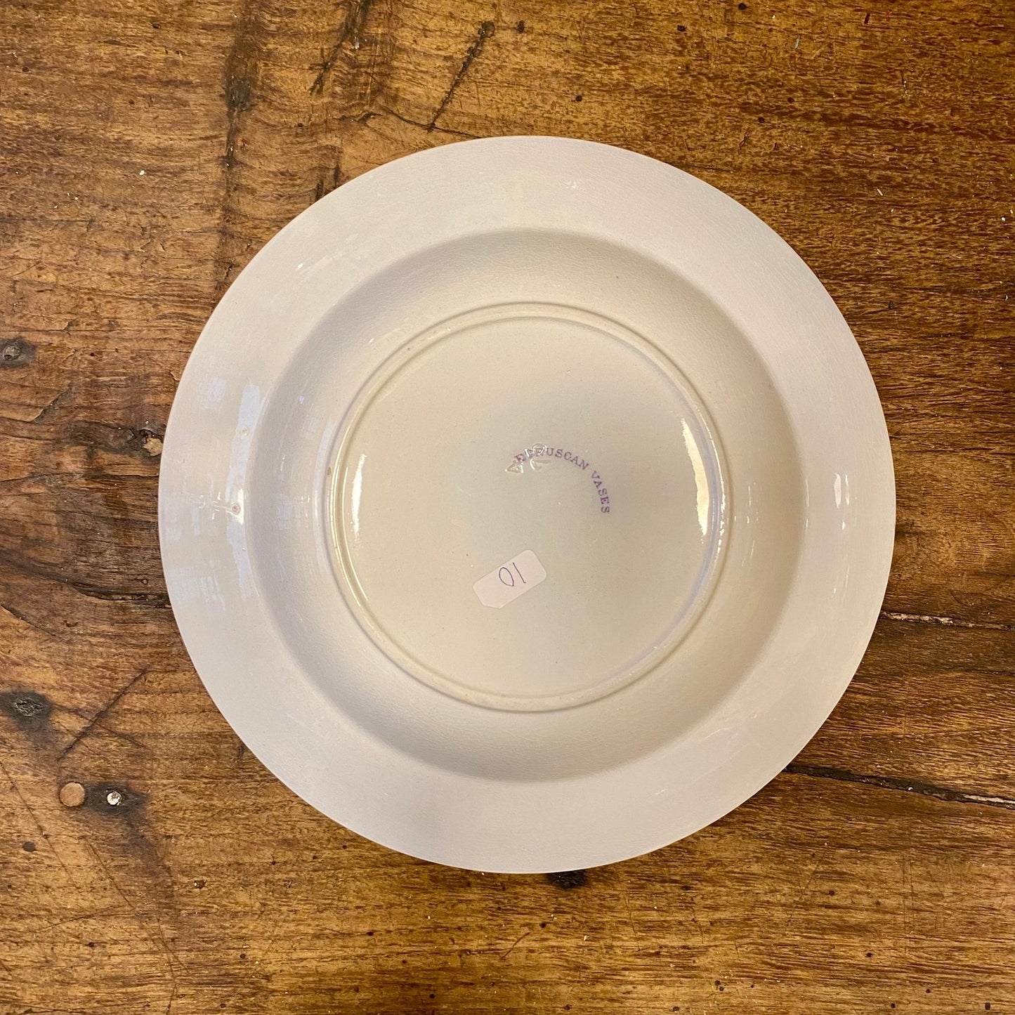 English Etruscan Vases Soup Bowl– Mid-19th Century