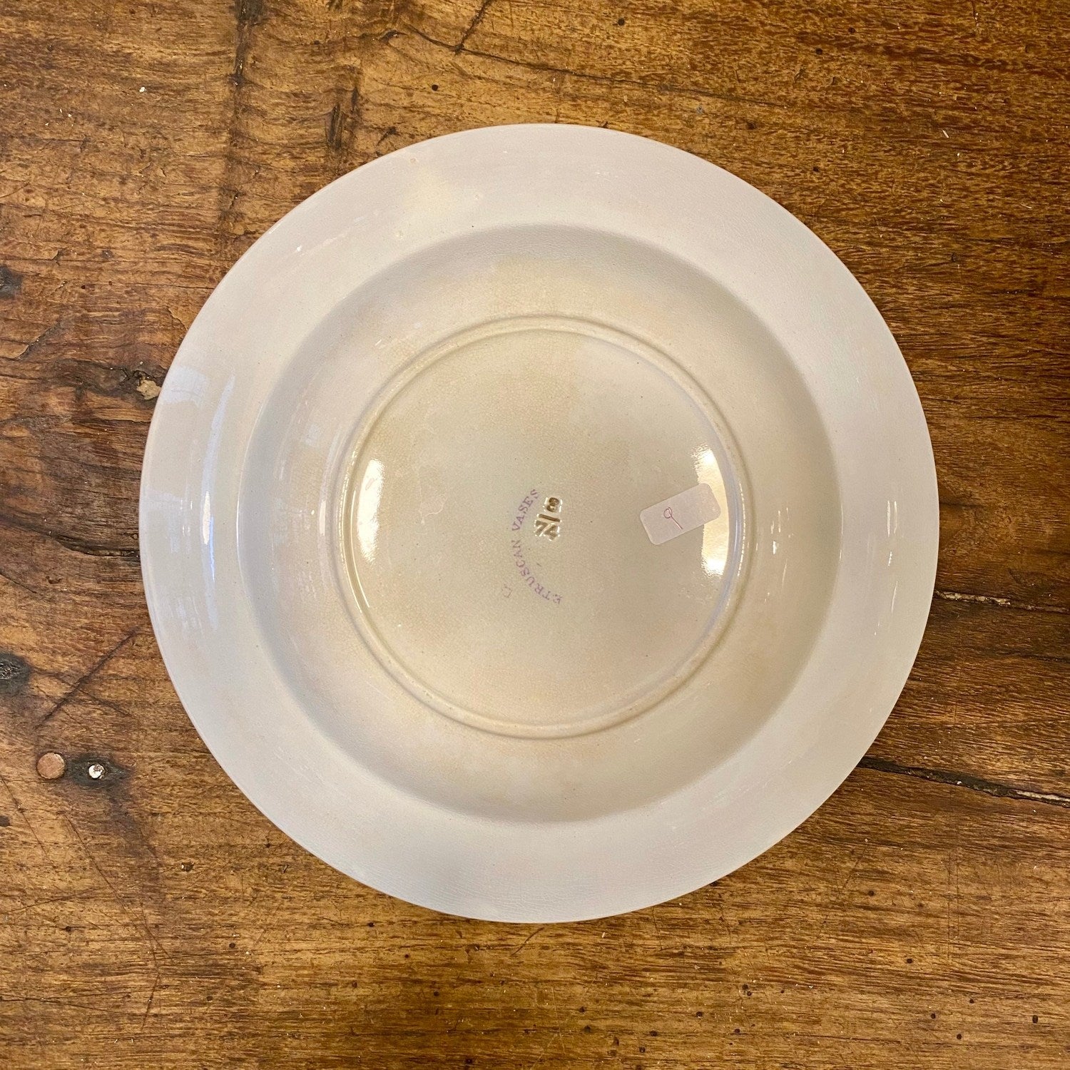 English Etruscan Vases Soup Bowl– Mid-19th Century