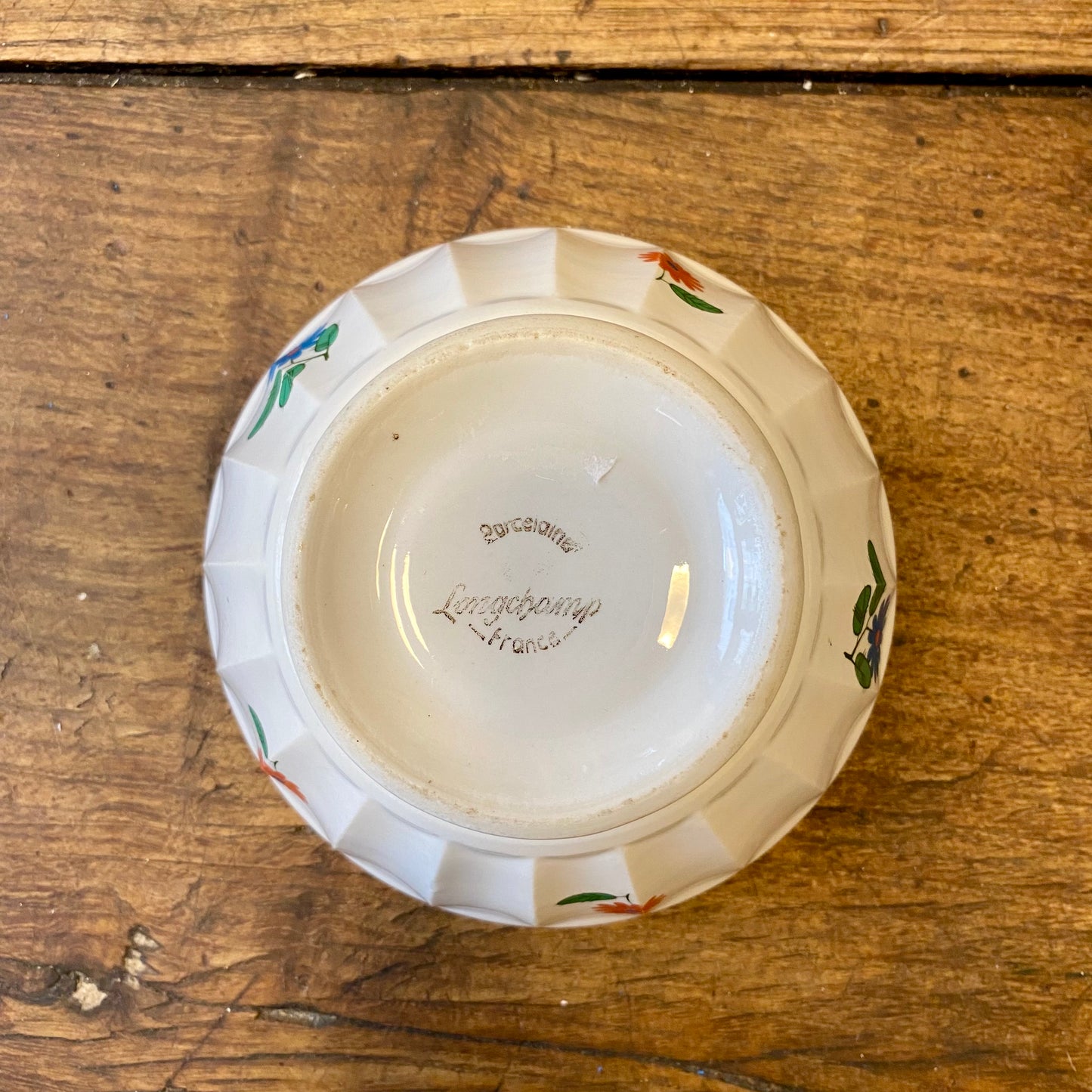 Gien Vintage Café Au Lait Bowl – Cristiane – 13 × 7.5 cm