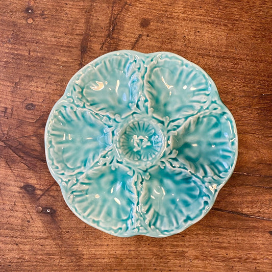 French Vintage Oyster Plate - Gien