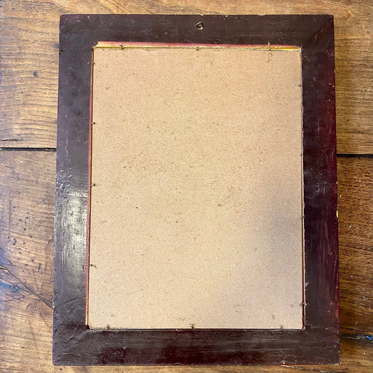 French vintage gilt wall mirror