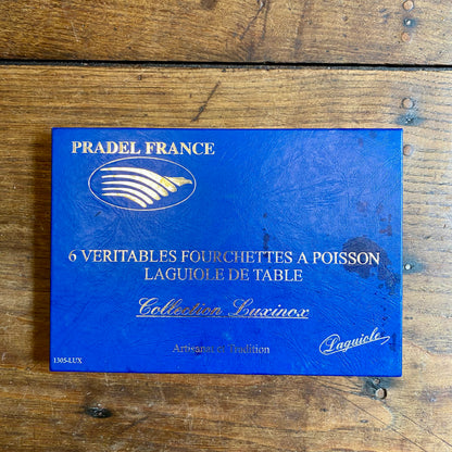 French Laguiole Fish Fork Set – Pradel France – Set of 6