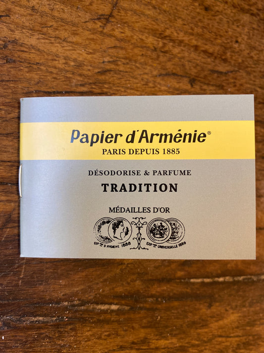 Papier d’Arménie – Tradition”