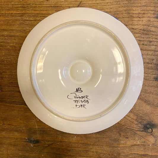 Vintage Oyster Plate - Quimper