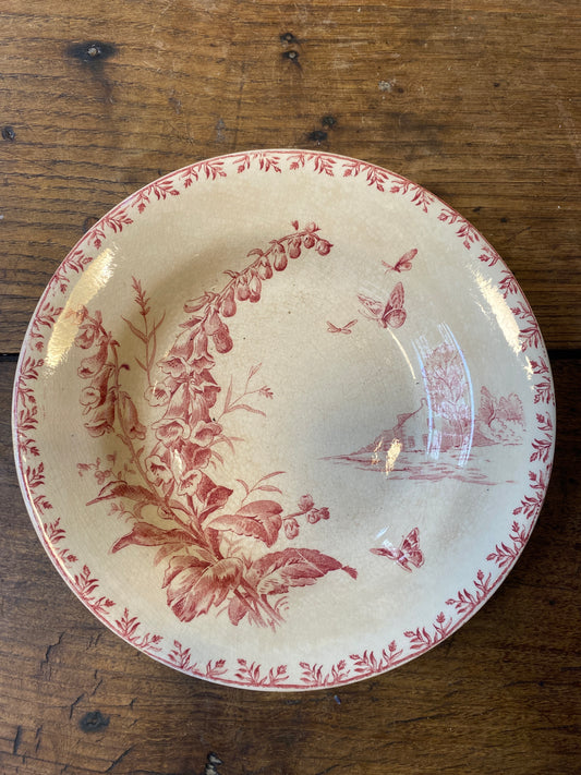 Villageois Soup Plate – Gien