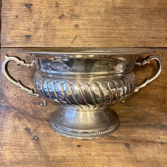 French Vintage Champagne Vasque with Liner