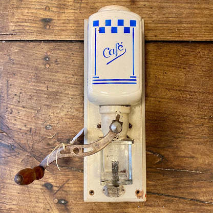 French Vintage Wall Coffee Grinder