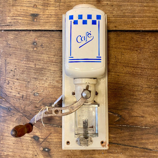 French Vintage Wall Coffee Grinder