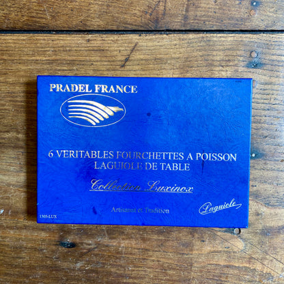 French Laguiole Fish Fork Set – Pradel France – Set of 6