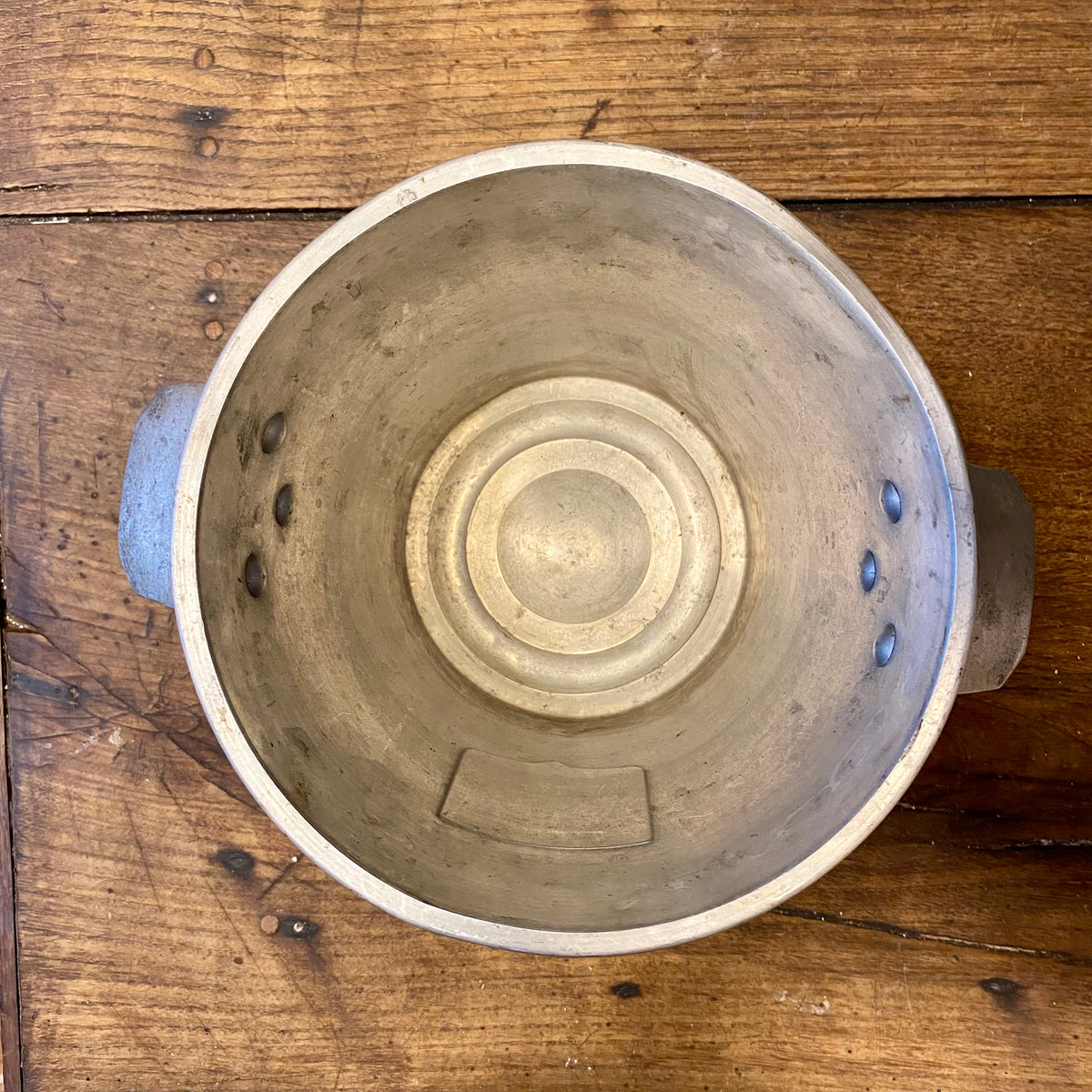 Vintage Champagnekylare i Aluminium – Ruinart Reims