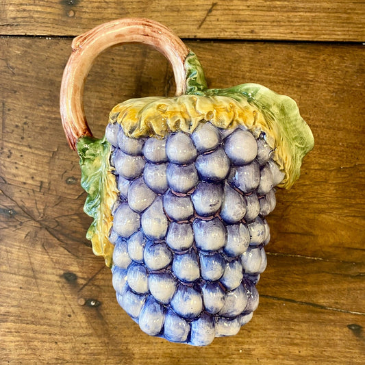 Italian Vintage Grape Jug – Bassano – 25 cm