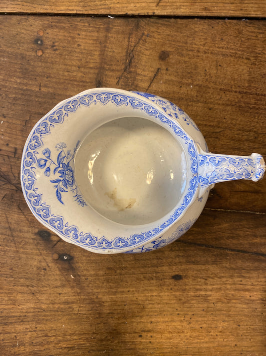 Blue & White Floral Pitcher – Bcuquets Déposé