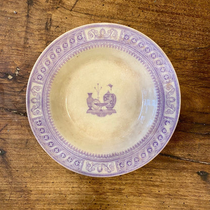 English Etruscan Vases Bowl – Mid-19th Century