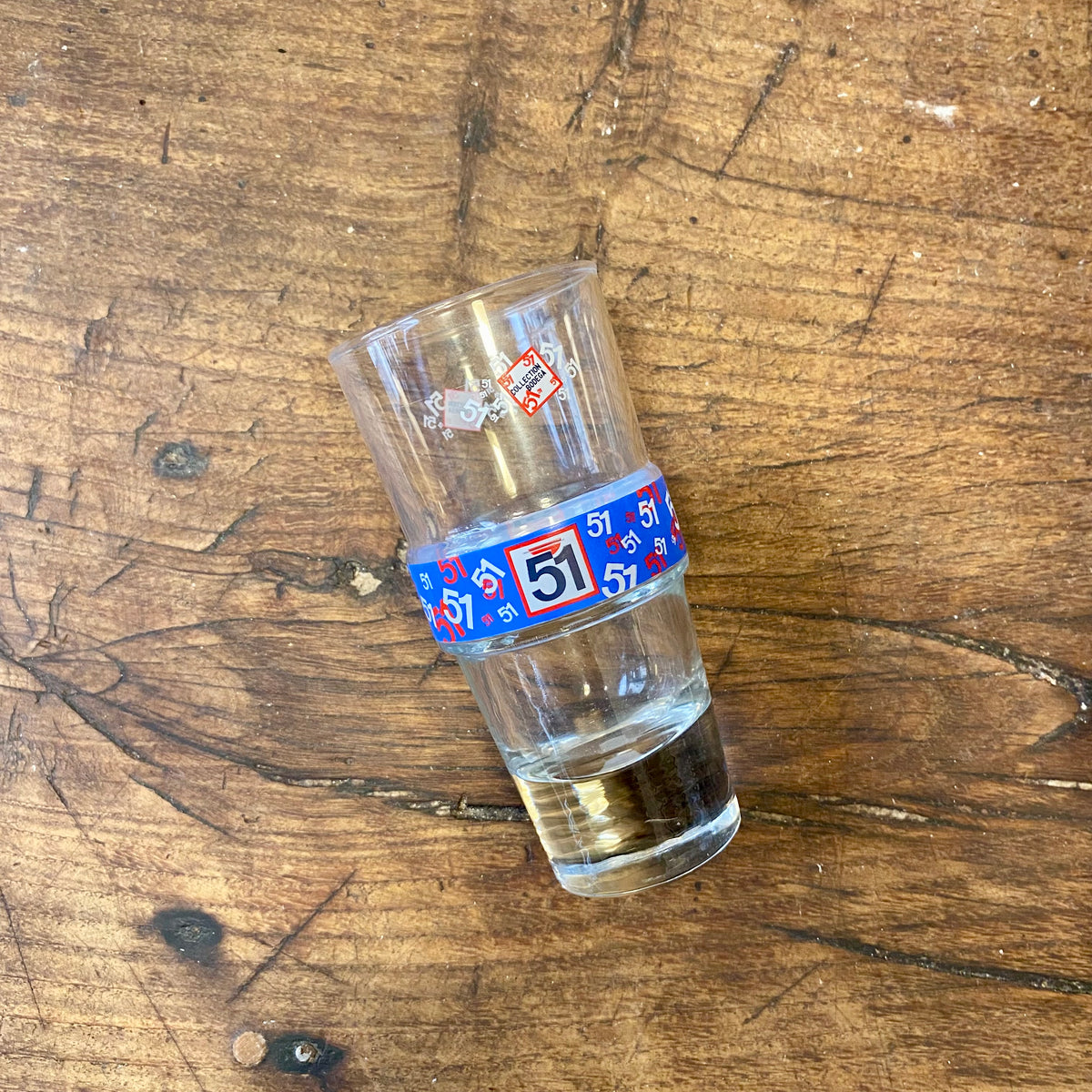 Vintage French Pastis 51 Glass