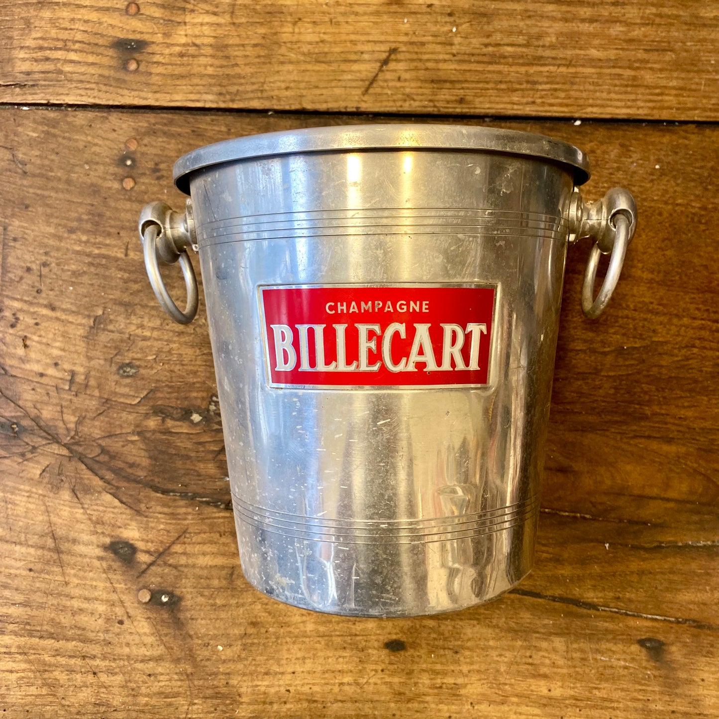 Vintage French Billecart Champagne Bucket