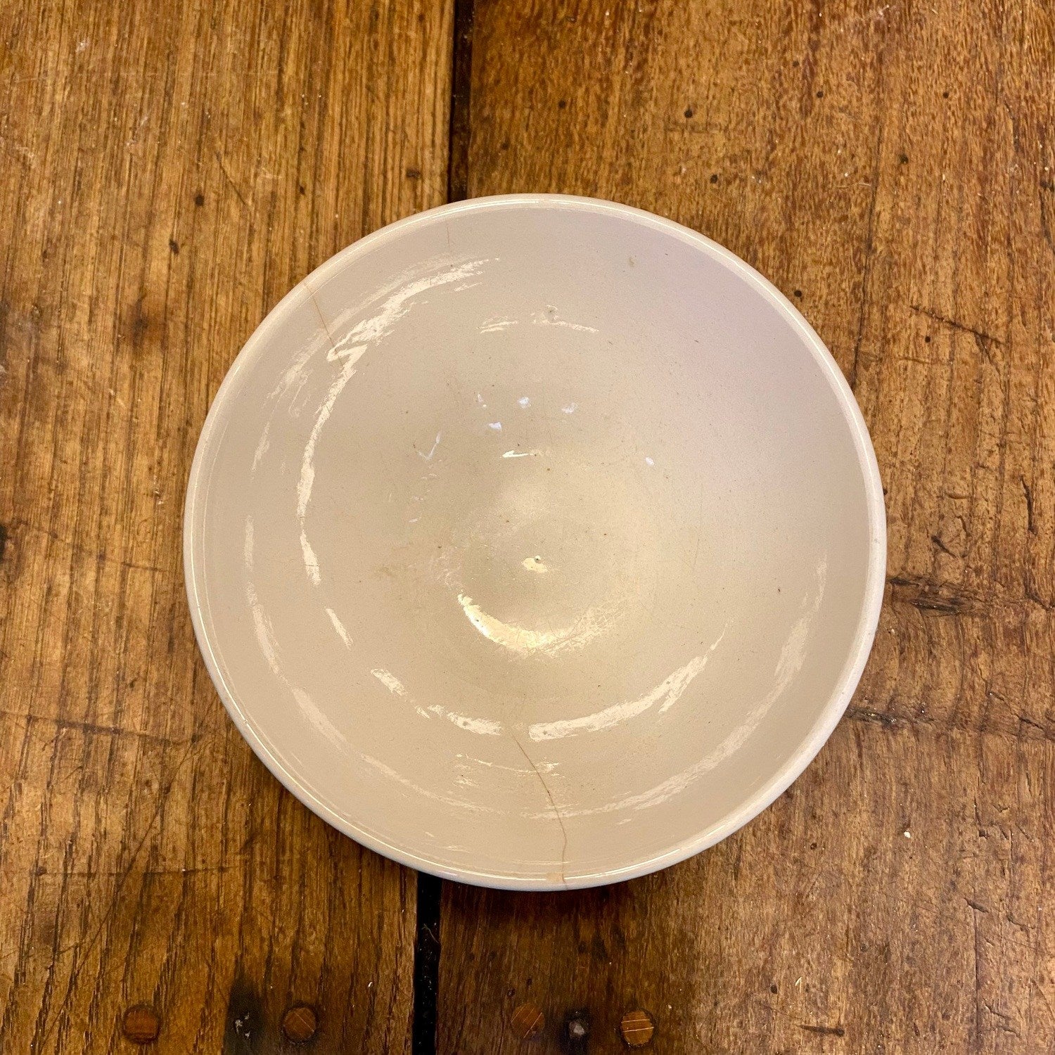 French vintage café au lait bowl – blue ombré