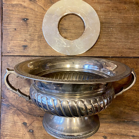 French Vintage Champagne Vasque with Liner