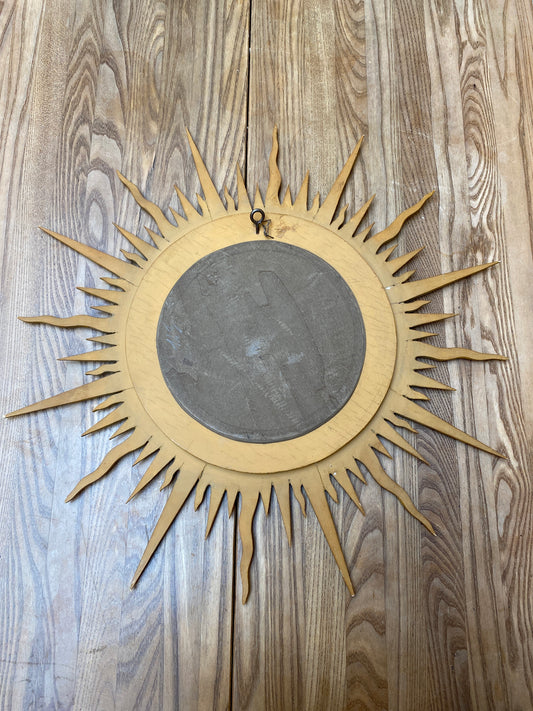 Vintage French Sunburst Mirror