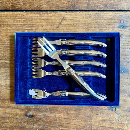 French Laguiole Fish Fork Set – Pradel France – Set of 6