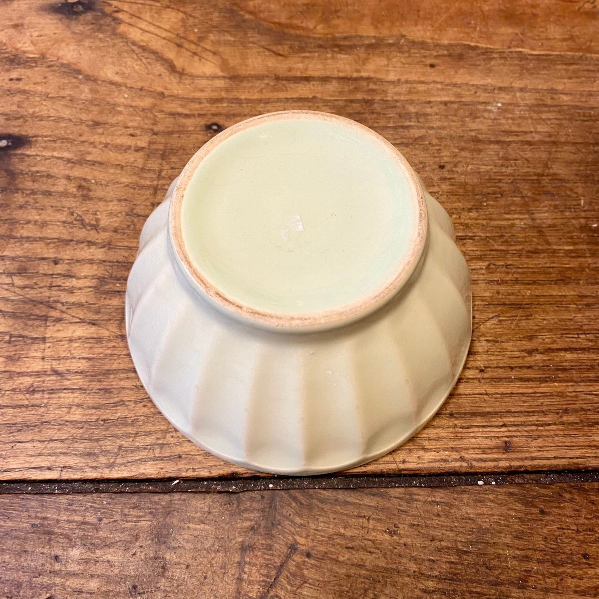 Vintage French Café au Lait Bowl – Pale Green