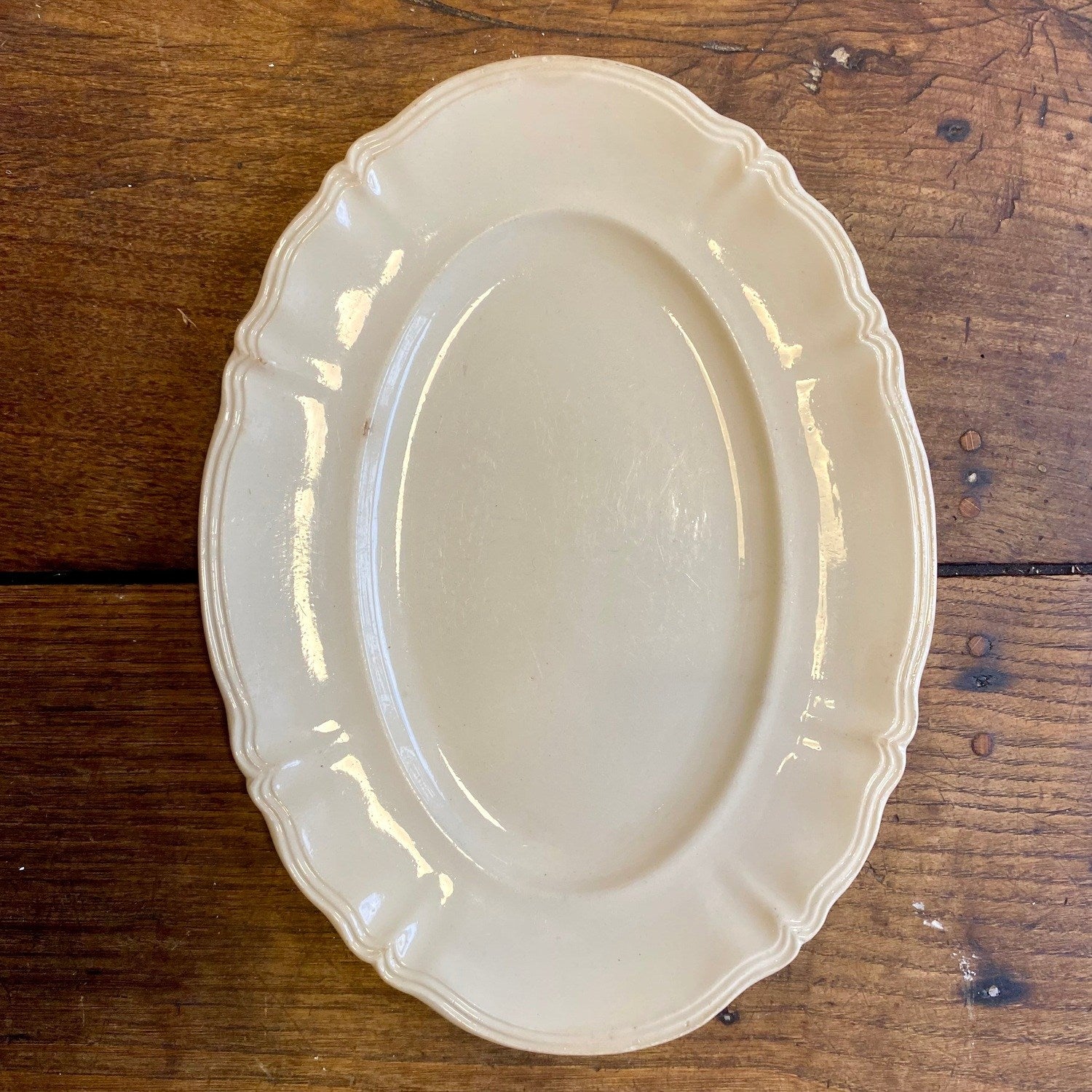 French Vintage Digoin Sarreguemines Serving Platter – 35.5 x 26cm
